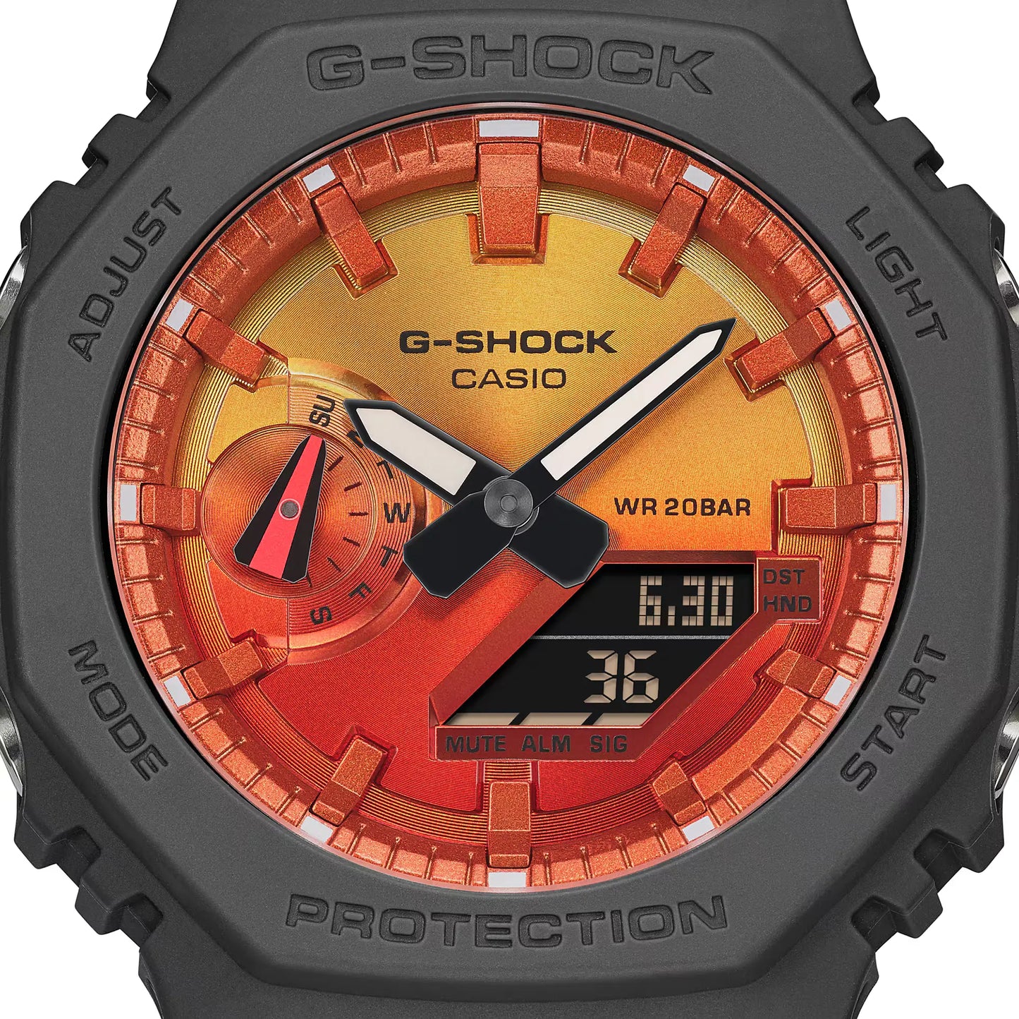Casio G-SHOCK GA-2100FL-8ADR - G1651 Analog-Digital