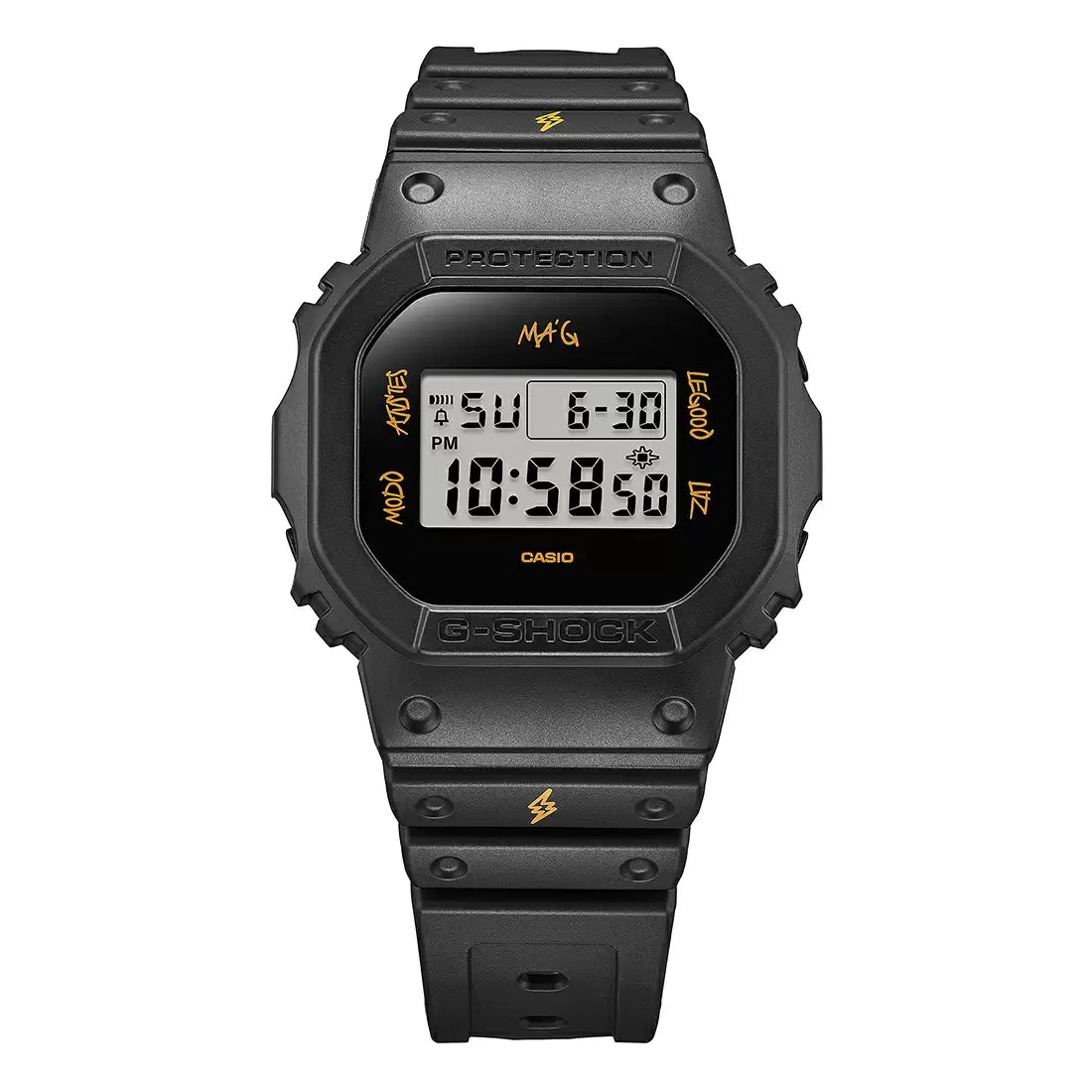 Casio G1652 G-SHOCK DWE-5600JB-1A9DR Digital Watch