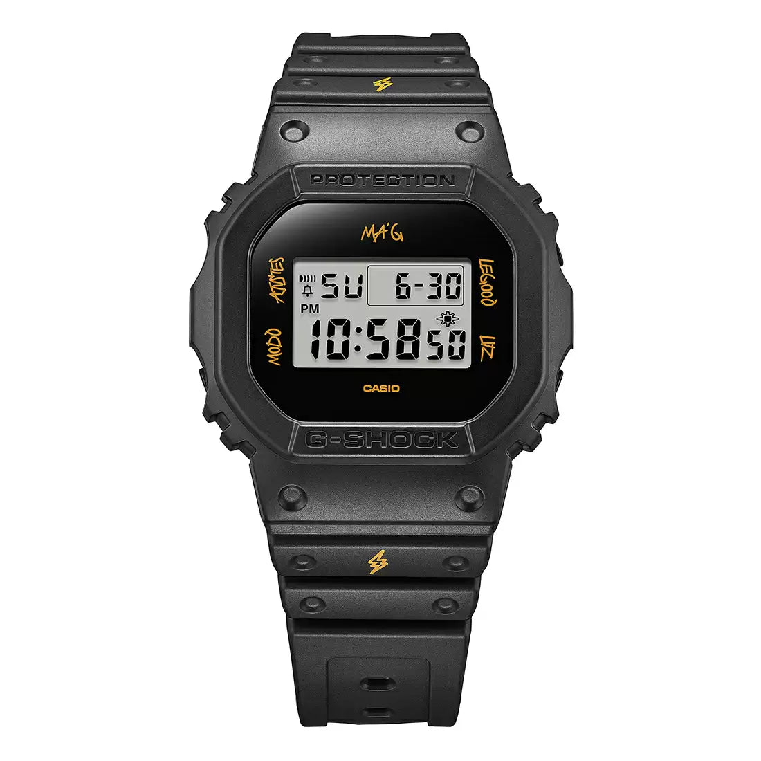 Casio G1652 G-SHOCK DWE-5600JB-1A9DR Digital Watch