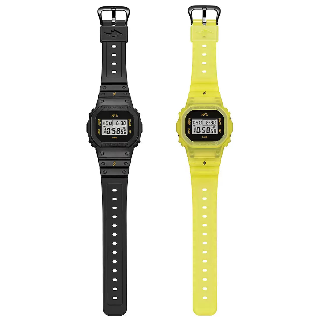 Casio G1652 G-SHOCK DWE-5600JB-1A9DR Digital Watch
