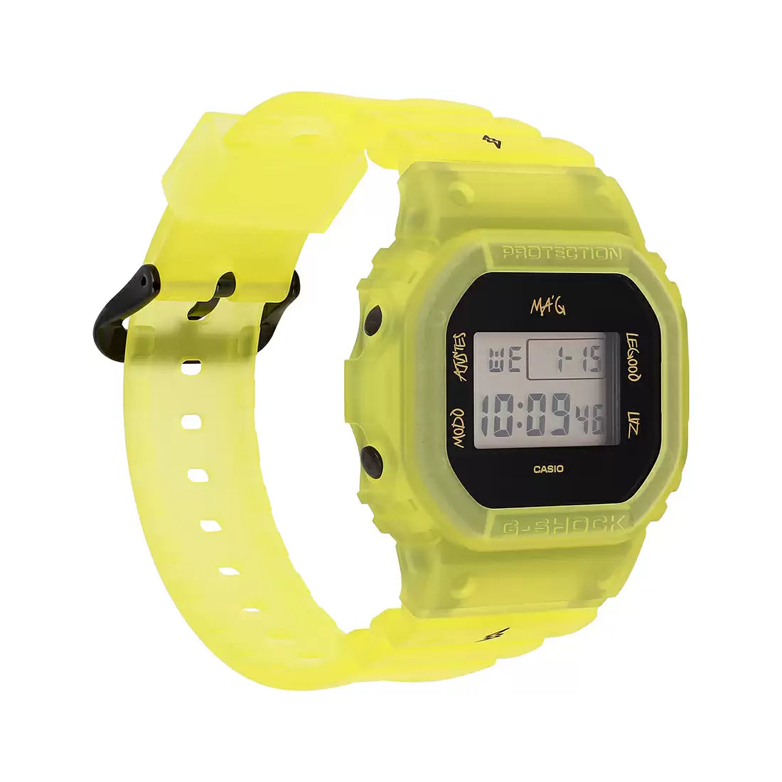 Casio G1652 G-SHOCK DWE-5600JB-1A9DR Digital Watch