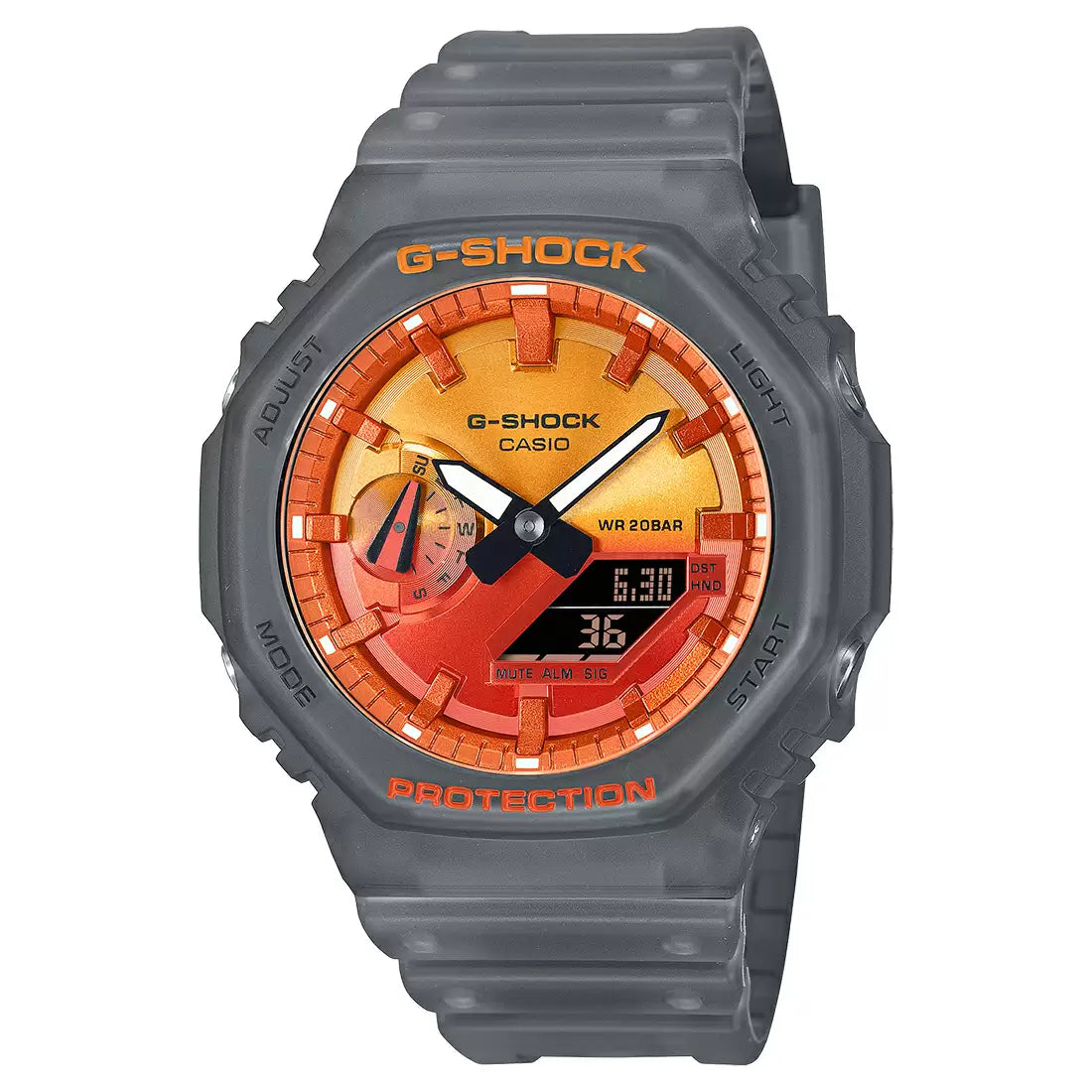 Casio G-SHOCK GA-2100FLS-8A4DR - G1659 Analog-Digital