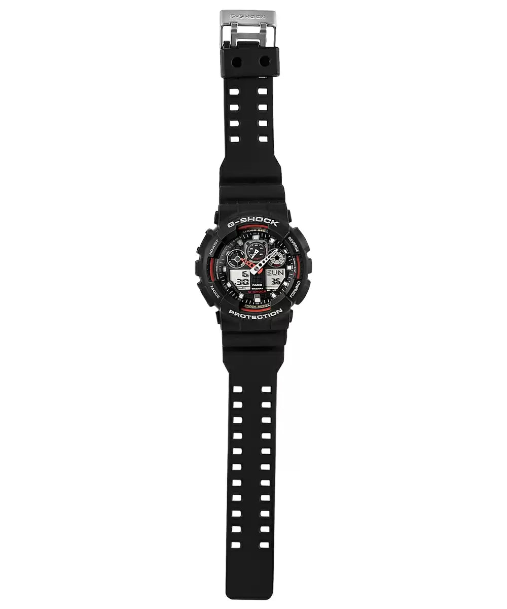 Casio G-SHOCK GA-100-1A4DR - G272 Black Analog-Digital - Men's Watch