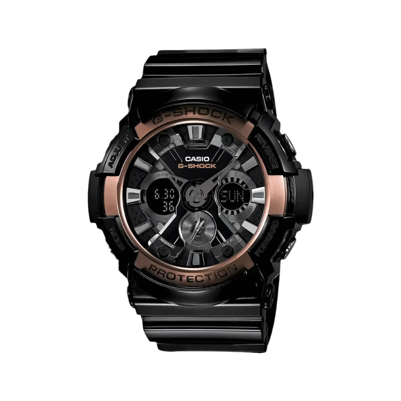 G402 Casio | G-Shock GA-200RG-1ADR Analog-Digital Watch (Men)