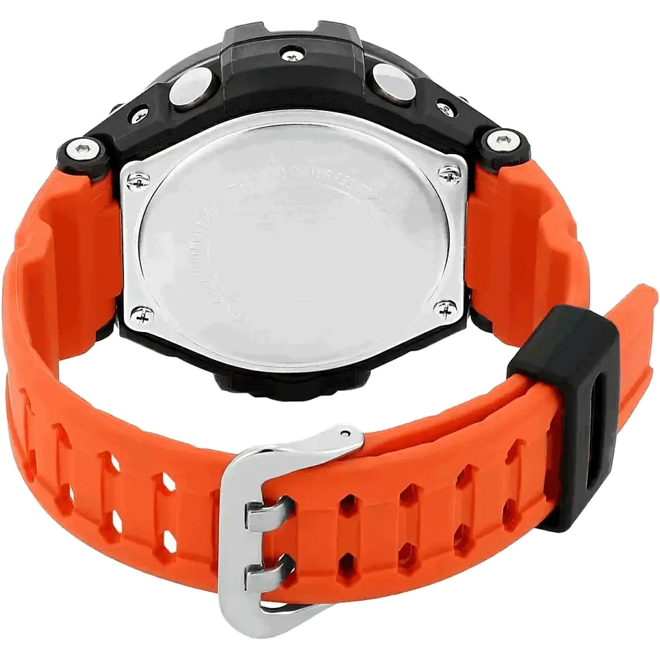 G468 Casio | G-Shock GA-1000-4ADR Black-Orange Analog-Digital Watch (Men)