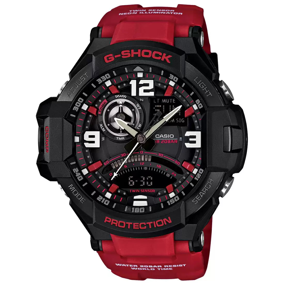 Casio G542 G-SHOCK GA-1000-4BDR MOG Gravitymaster Men's Watch