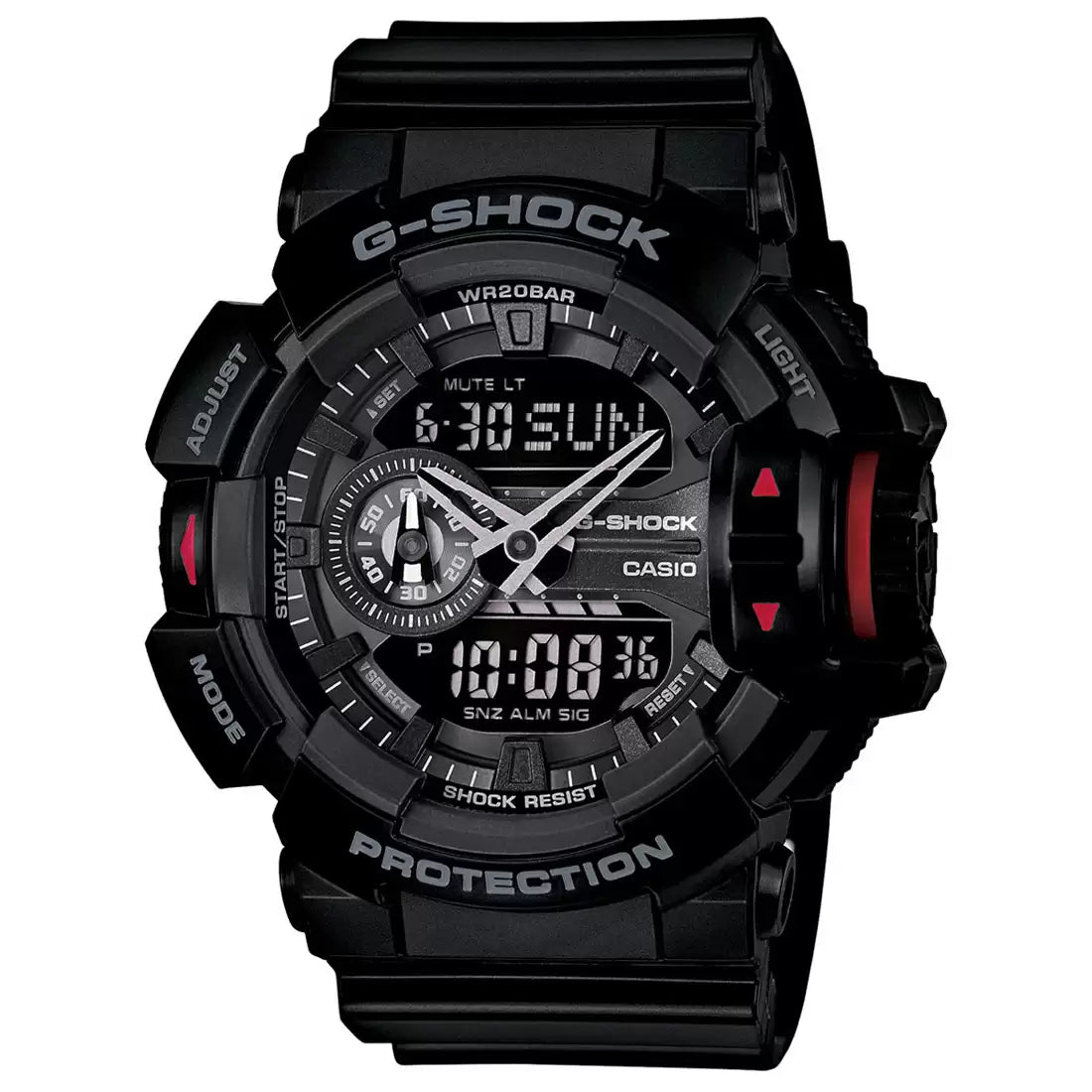 Casio G566 G-SHOCK GA-400-1BDR Black Analog-Digital Men's Watch