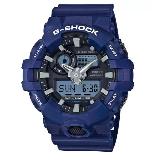 Casio GA-700-2ADR G741 G-Shock Analog-Digital Blue Dial Men's Watch