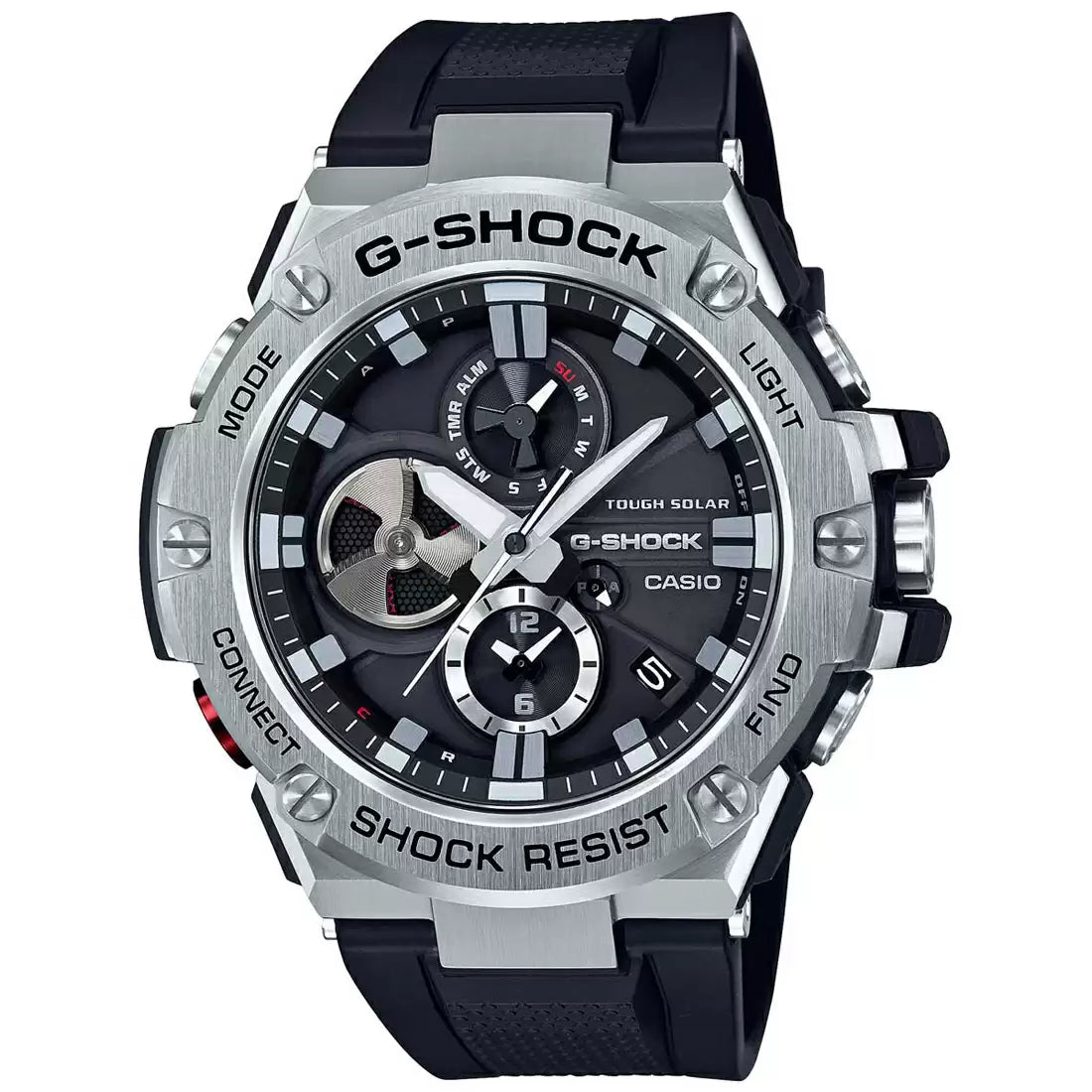 Casio G-SHOCK GST-B100-1ADR - G789 Black G-Steel Men's Watch