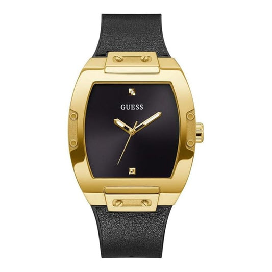 GUESS Black Rectangle Dial Analog Men's Watch GW0386G3