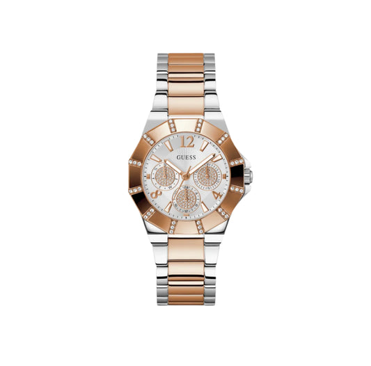 GUESS Sunray Silver Dial Analog Stainless Steel Women's Watch GW0616L3