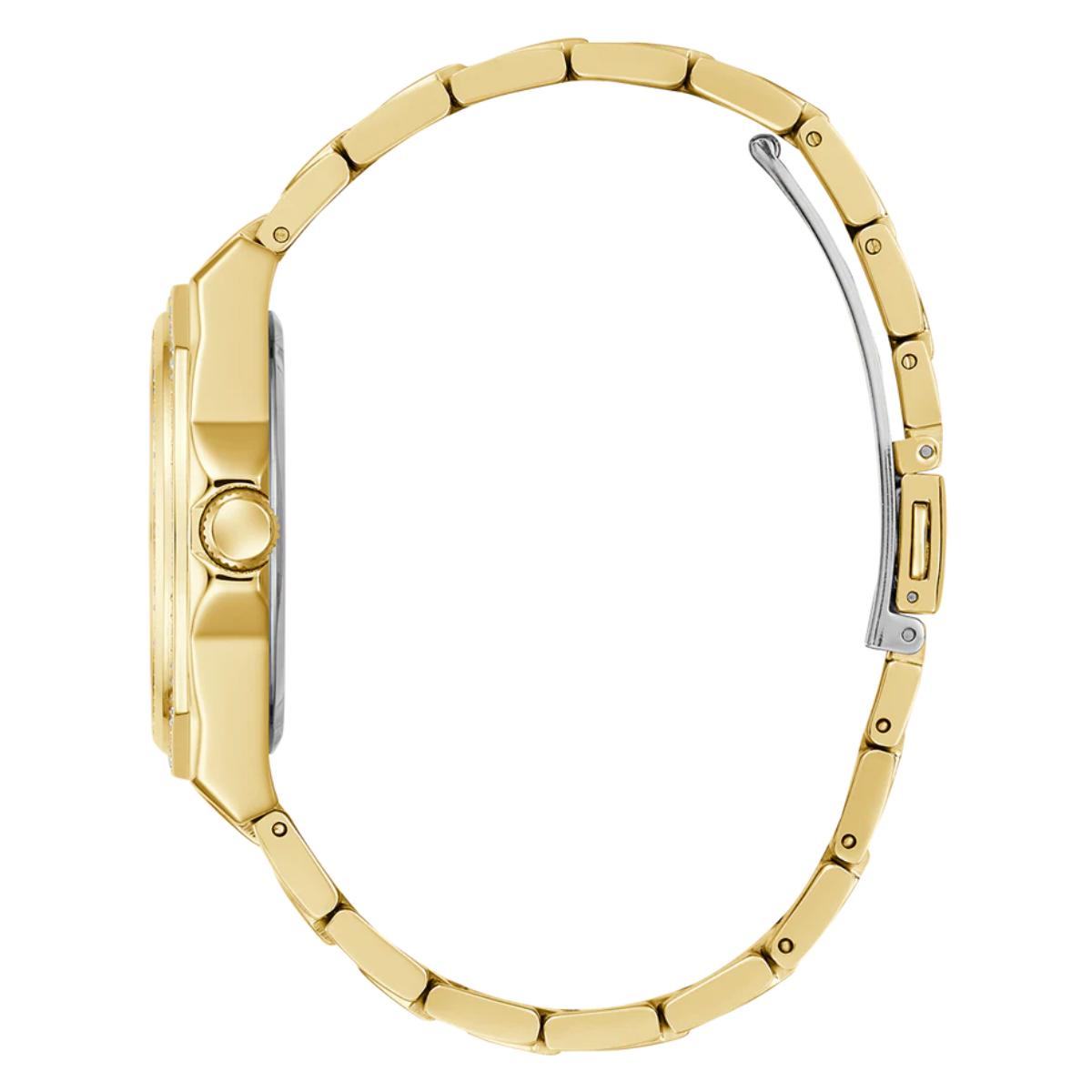 GUESS Ritzy Green Dial Multi-Function Recycled Women's Watch GW0685L5