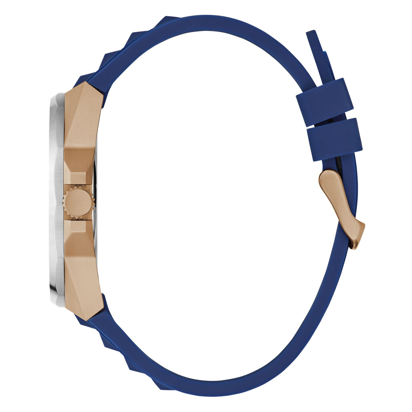 GUESS Round Blue Dial Quartz Analog Watch (Men) - GW0799G2