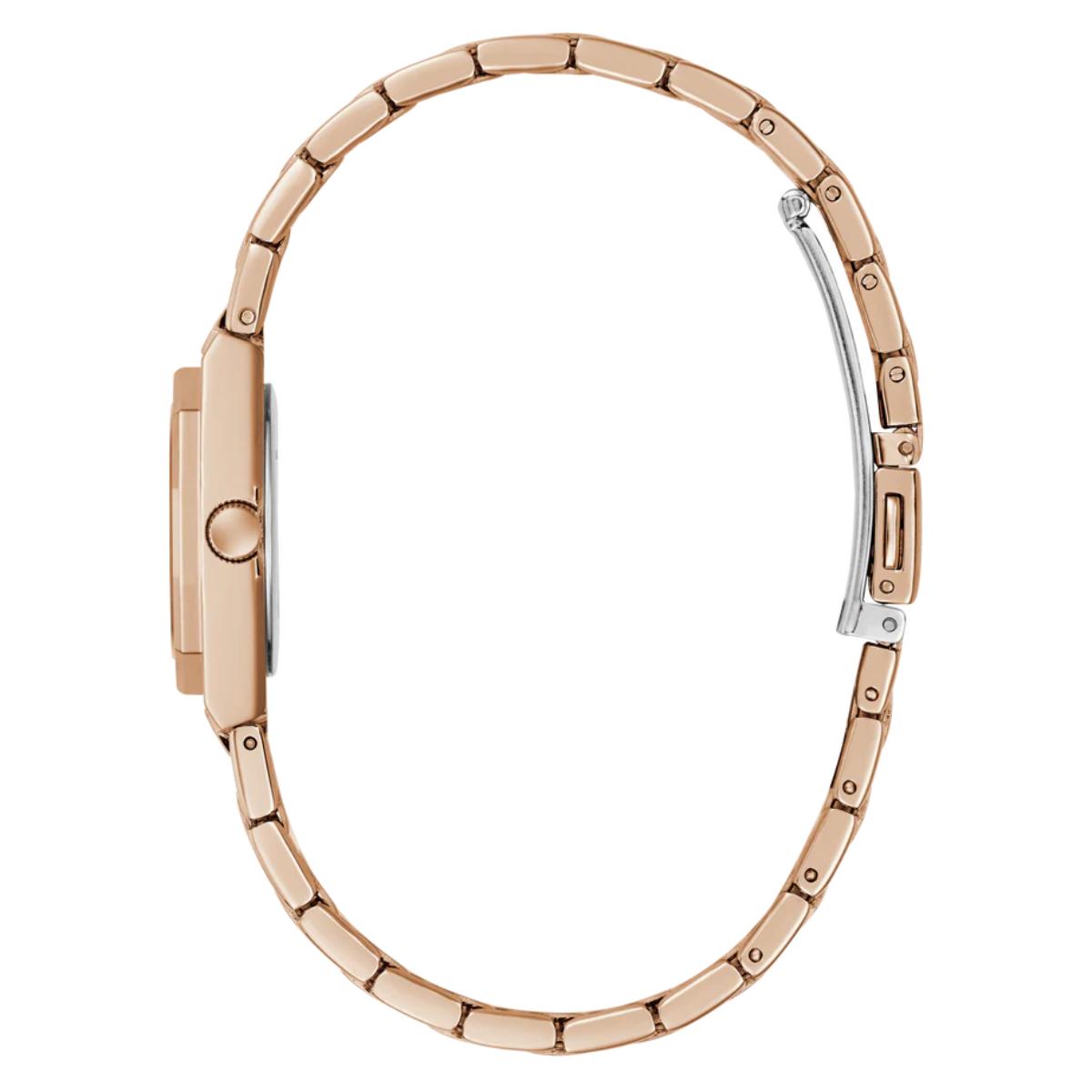 GUESS Pixie Quartz Rose Gold Dial Analog Recycled Women's Watch GW0931L4