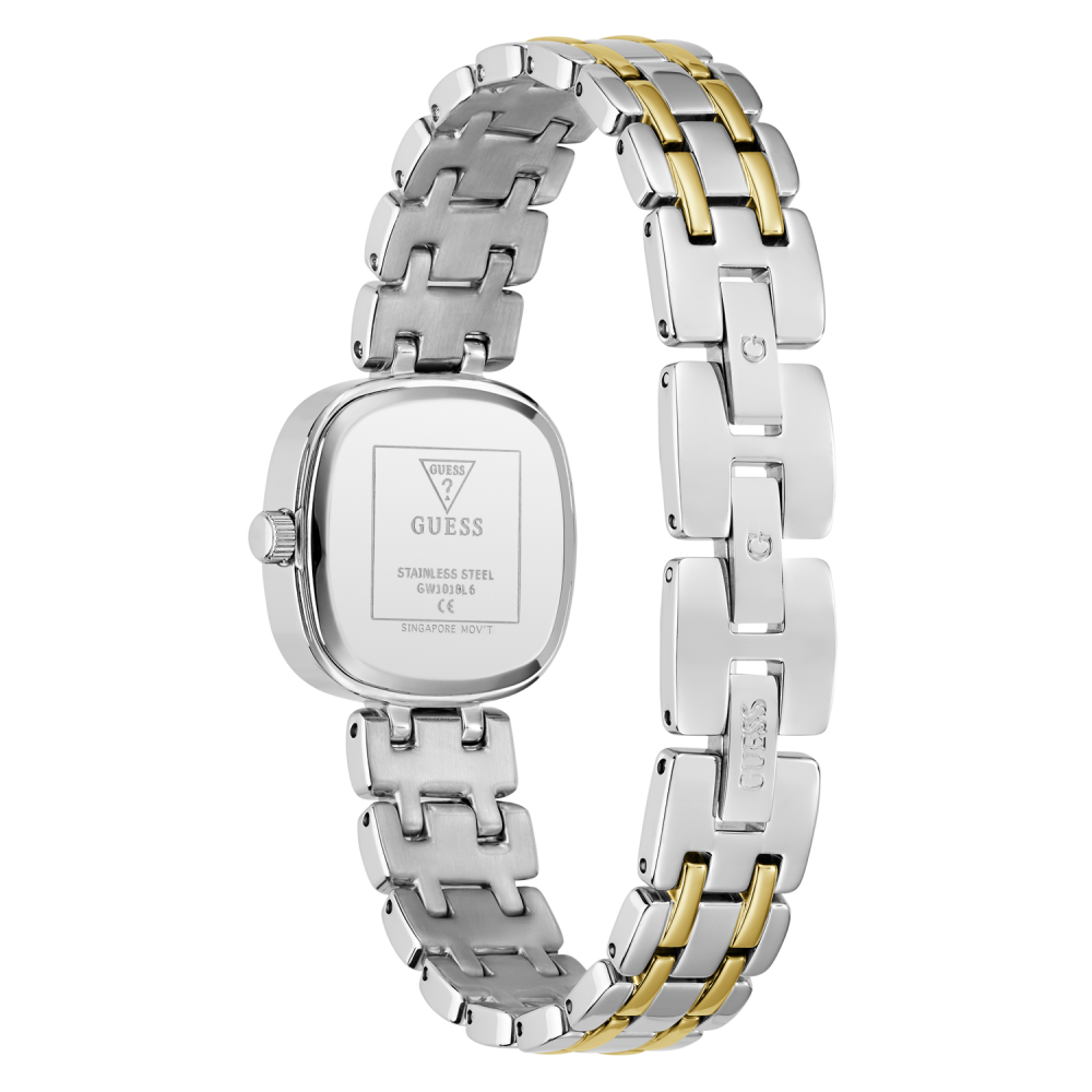 Guess Quartz Hazel 2-Tone Analog Stainless Steel Women's Watch GW1018L6