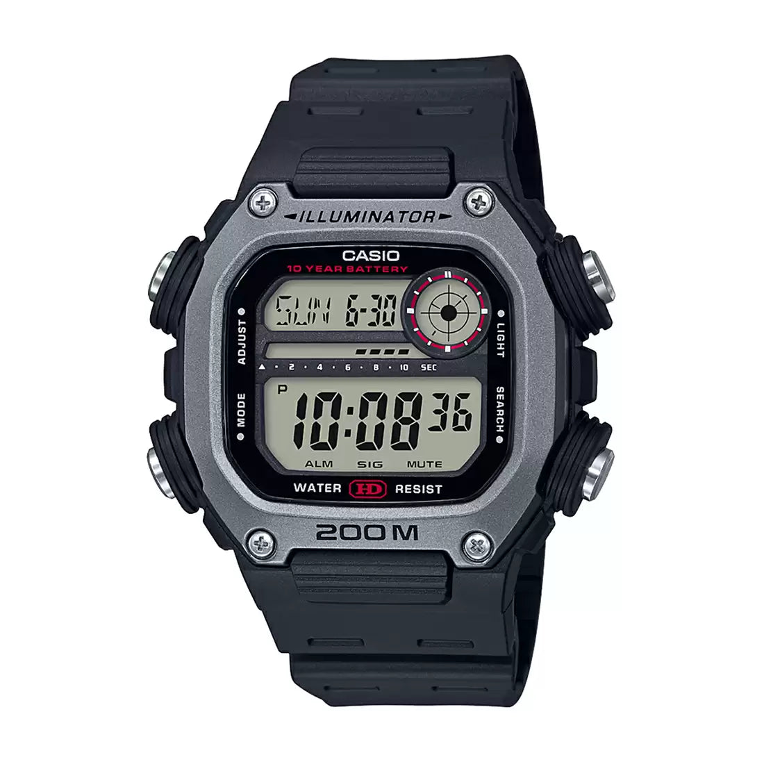 Casio YOUTH DW-291H-1AVDF - I116 Black Digital - Unisex Watch