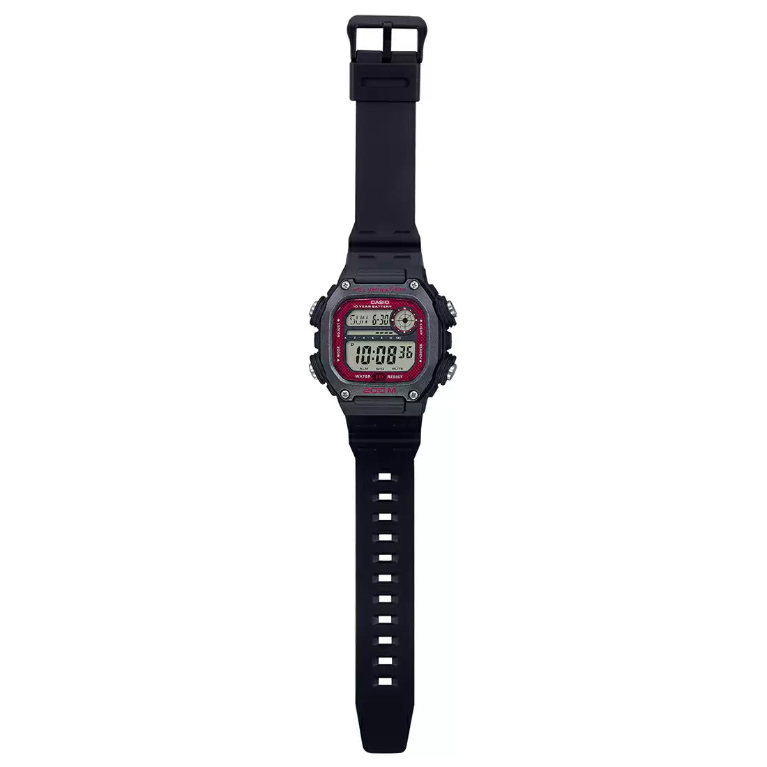 Casio YOUTH DW-291H-1BVDF - I117 Black Digital - Unisex Watch