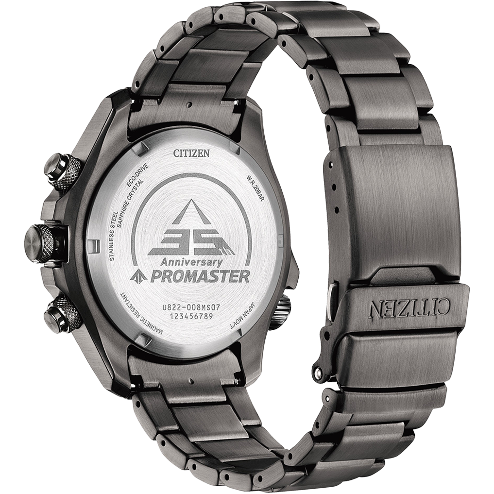 Citizen Promaster Land U822 Black Dial Digital and Analog Men's Watch - JV1008-63E