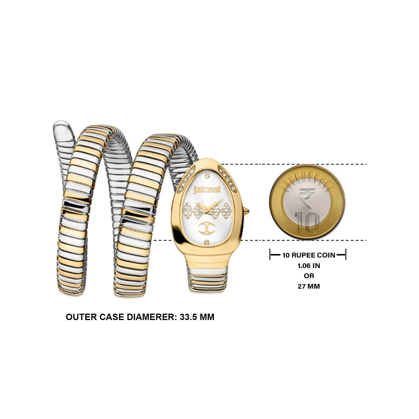 JC1L230M0065 Just Cavalli Vezzoso Watch for Women