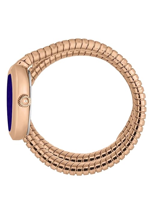Just Cavalli Blue Dial Snake Analogue Women Watch - JC1L349M0055