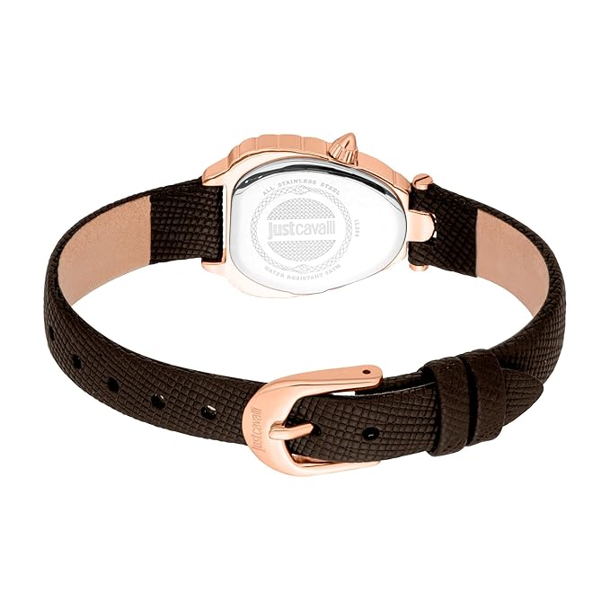 Just Cavalli Perla Silver Dial Analogue Watch For Women JC1L366L0035