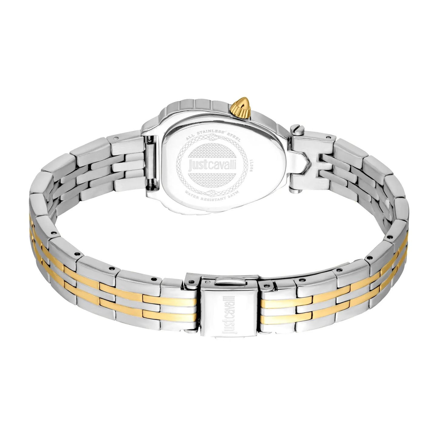 Just Cavalli Women Silver Dial Stainless Steel Analogue Watch JC1L366M0075