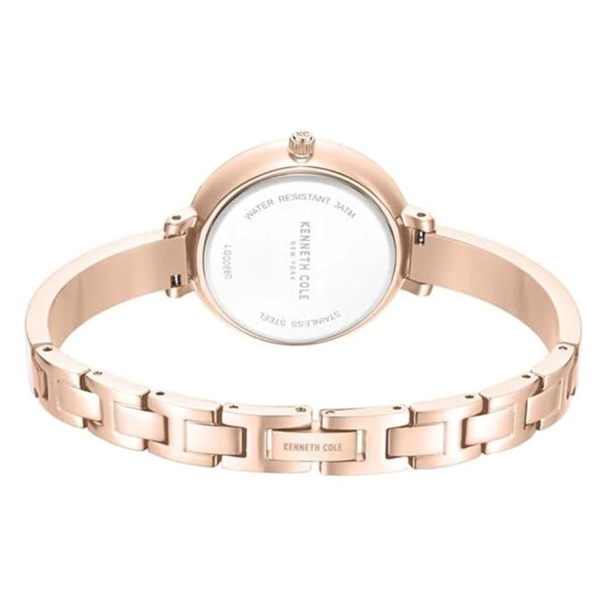 Kenneth Cole Quartz White Dial Analog Women's Watch KCWLG0068003LD