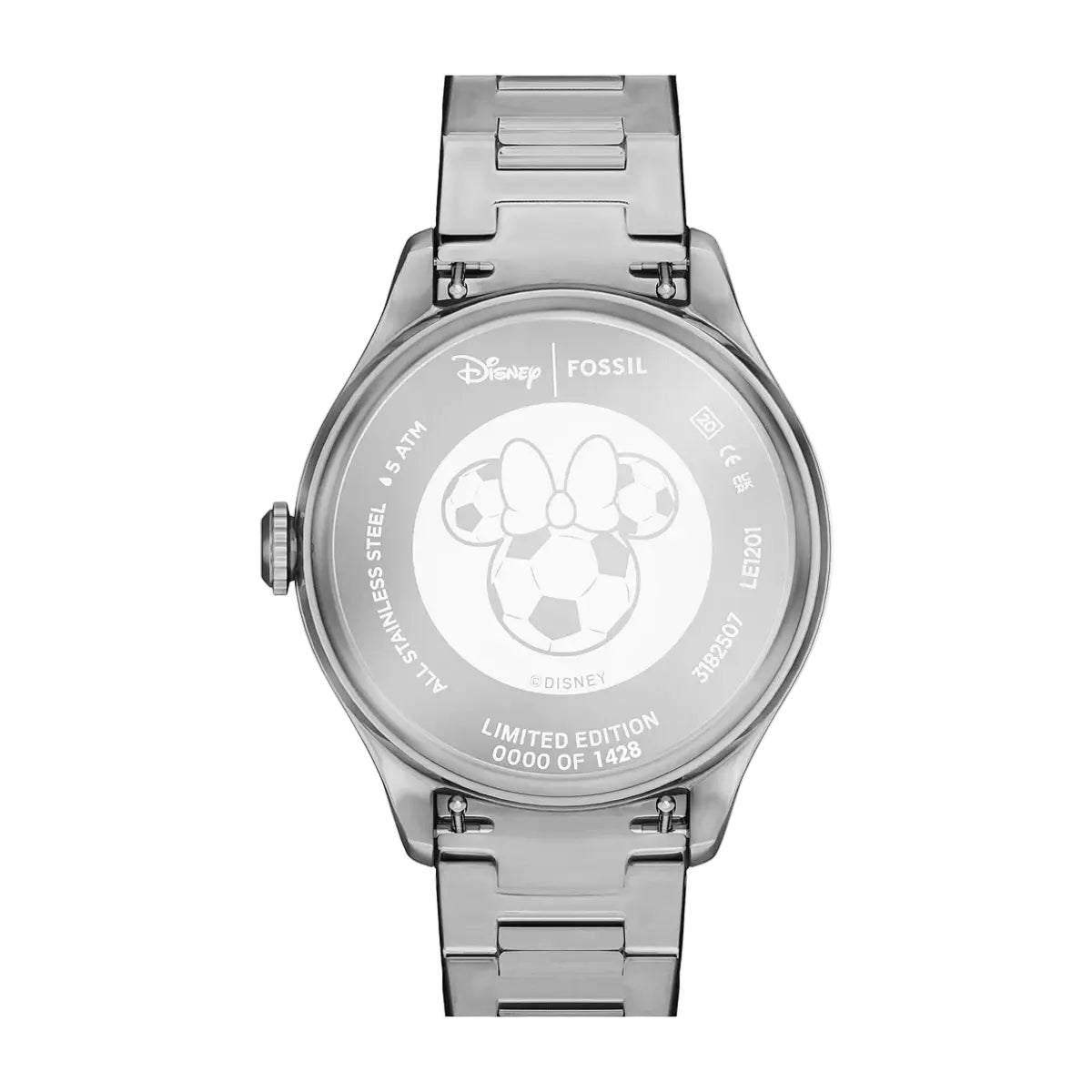 Fossil Disney x Limited-Edition Minnie Mouse Soccer Men's Watch LE1201