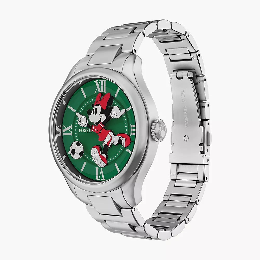 Fossil Disney x Limited-Edition Minnie Mouse Soccer Men's Watch LE1201