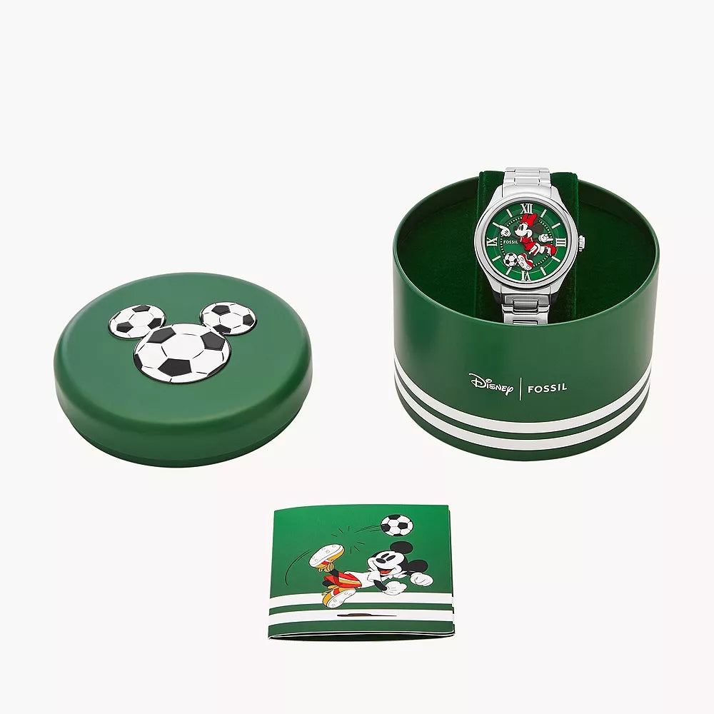 Fossil Disney x Limited-Edition Minnie Mouse Soccer Men's Watch LE1201