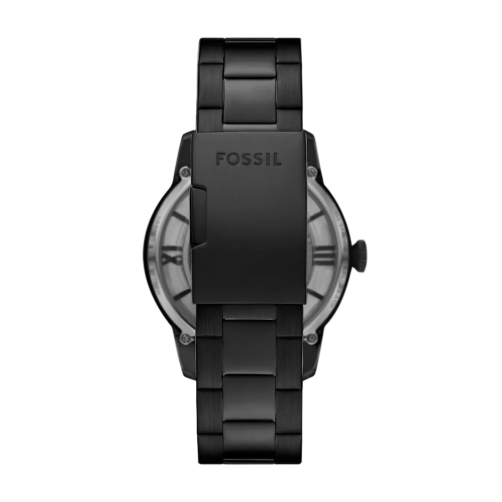 Fossil Mechanical Clear Dial Analog Stainless Steel Men Watch ME3269