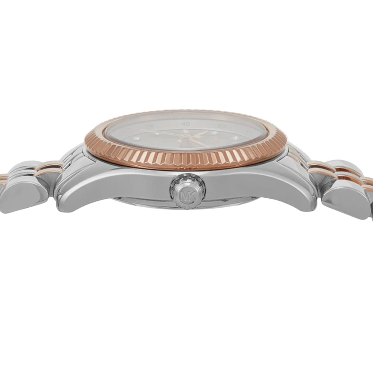 Michael Kors Lexington White Dial Analog Women Watch With Bracelet MK4817SET