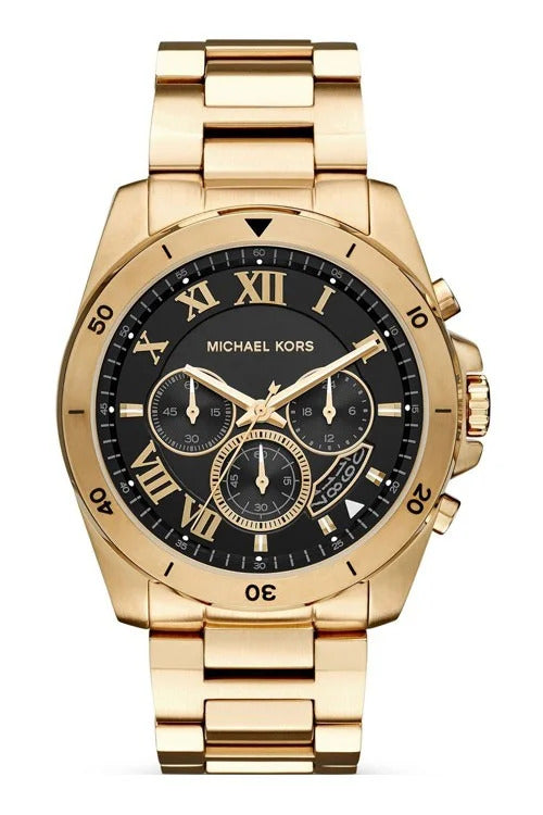 MK8481 Michael Kors Brecken Gold Stainless steel bracelet Watch Men Sai Creations Watches