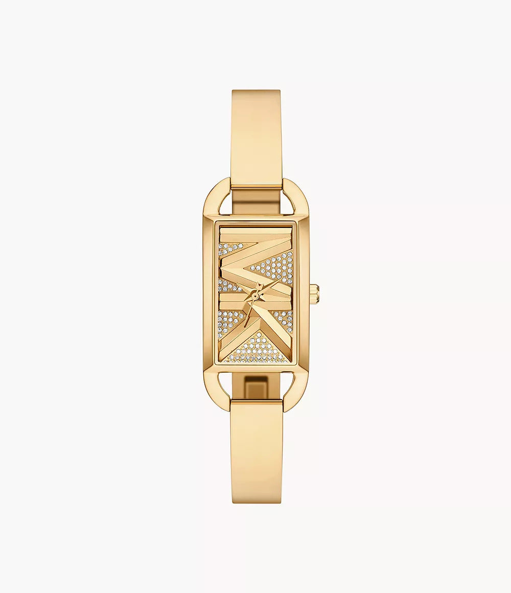 Watch shops women color gold MK