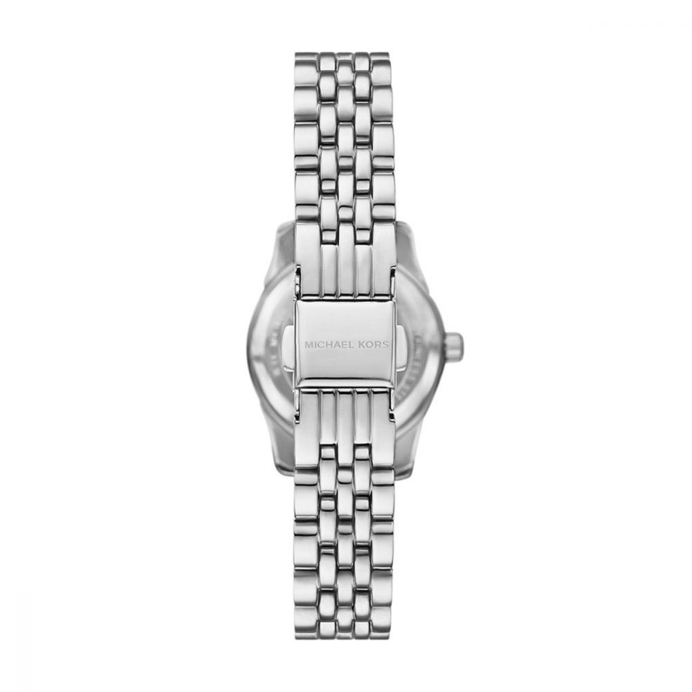 Michael Kors Lexington Silver Round Dial Analog Women Watch MK4843