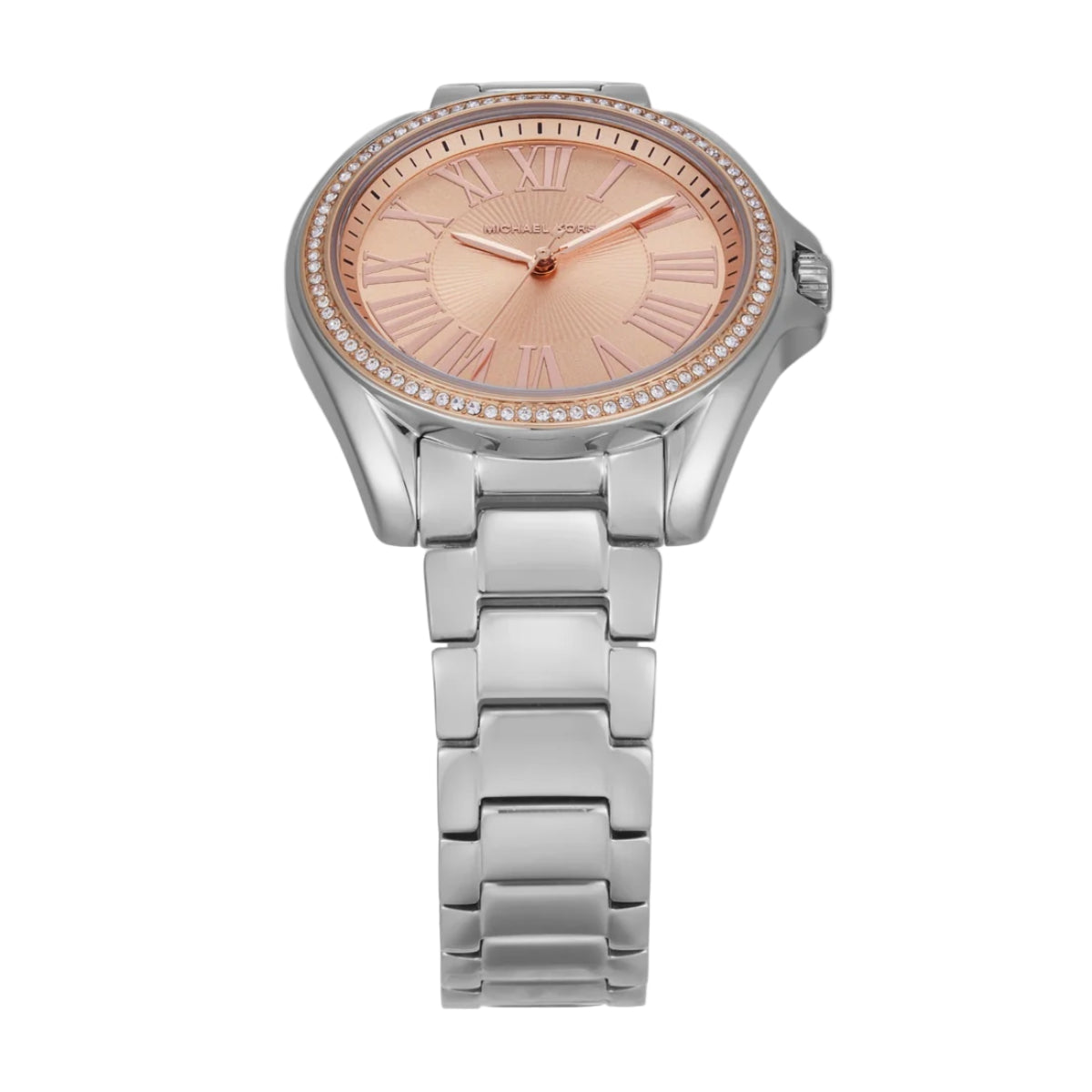 Michael Kors Kacie Quartz Rose Gold Dial Analog Stainless Steel Women Watch MK4854