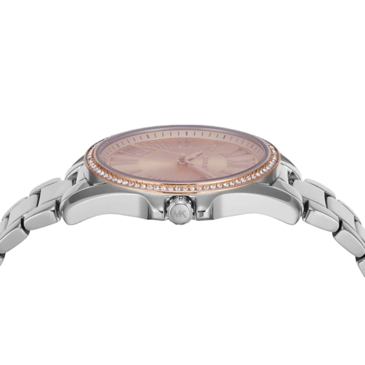Michael Kors Kacie Quartz Rose Gold Dial Analog Stainless Steel Women Watch MK4854