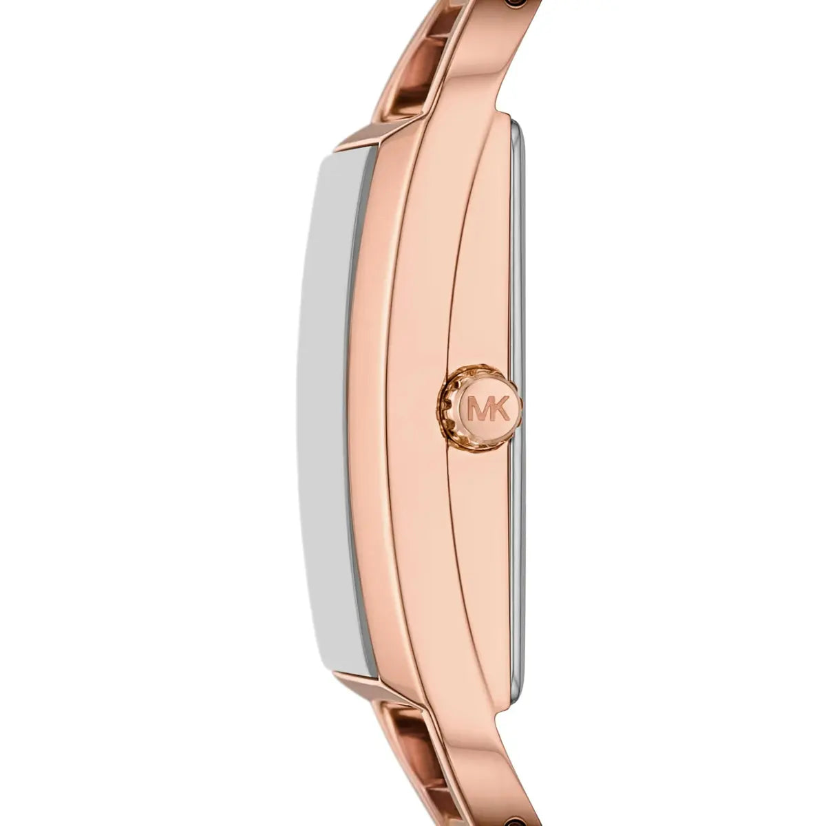 MK4858 Michael Kors | Mini Empire Pavé Rose Gold-Tone Bangle Watch