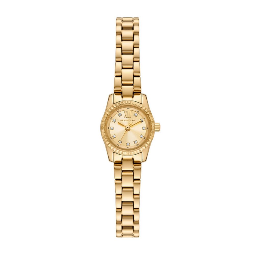 Michael Kors Lexington Quartz Gold Round Dial Analog Women Watch MK4862