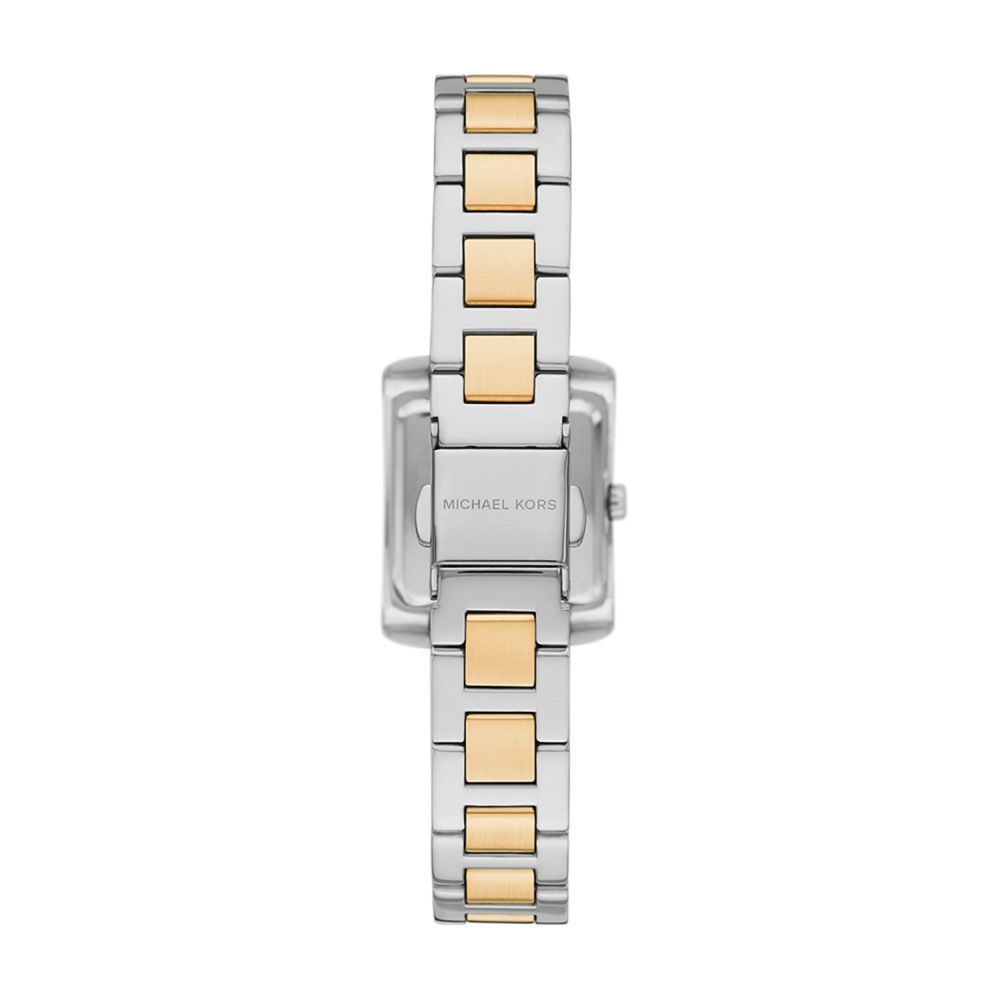 Michael Kors Emery Rectangular white Dial Analog Women Watch MK4882