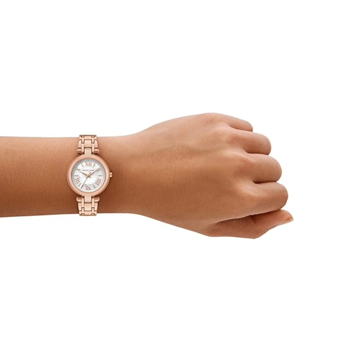 Michael Kors Laney white Dial Analog Stainless Steel Women Watch MK4893