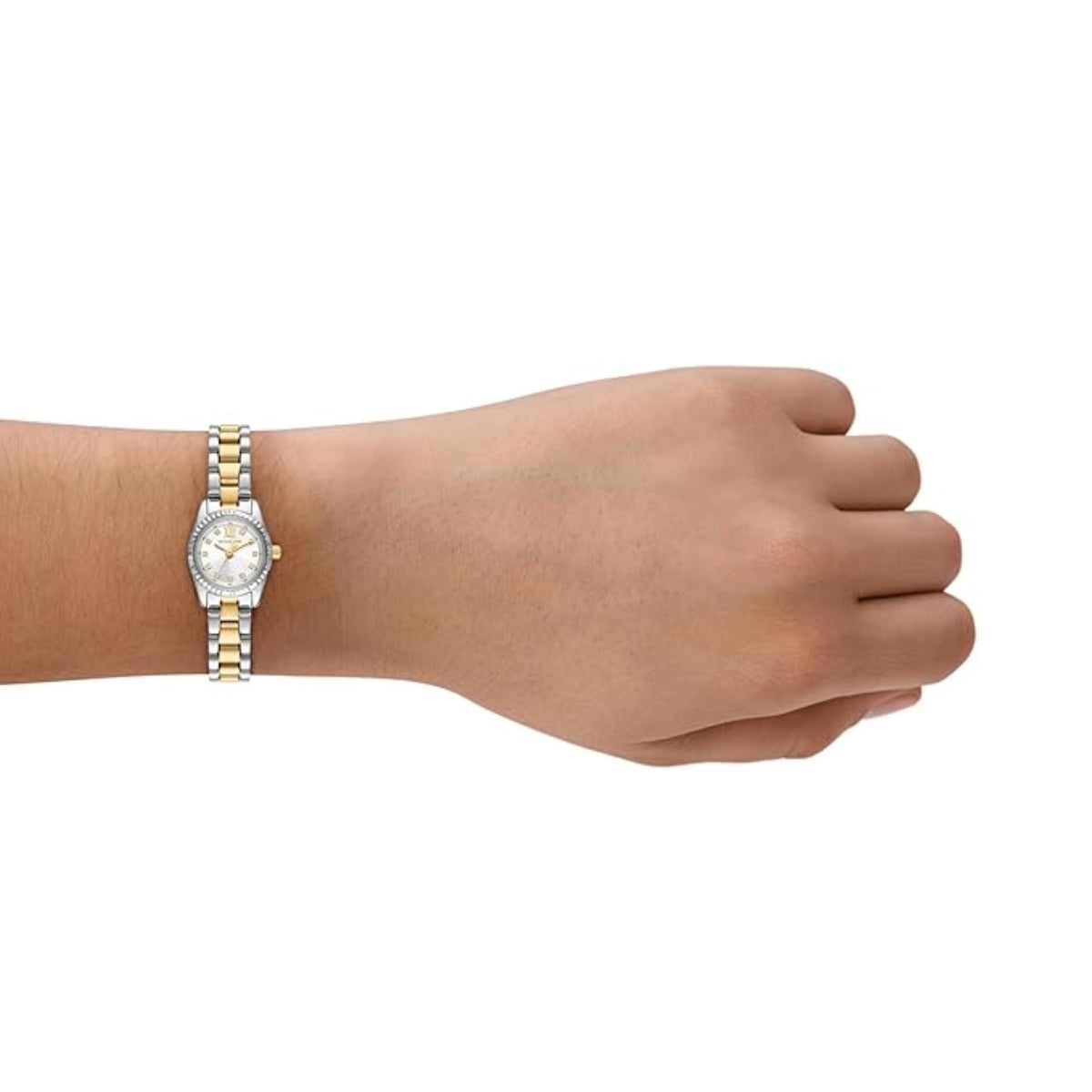 Michael Kors Lexington white Dial Analog Stainless Steel Women Watch MK4903