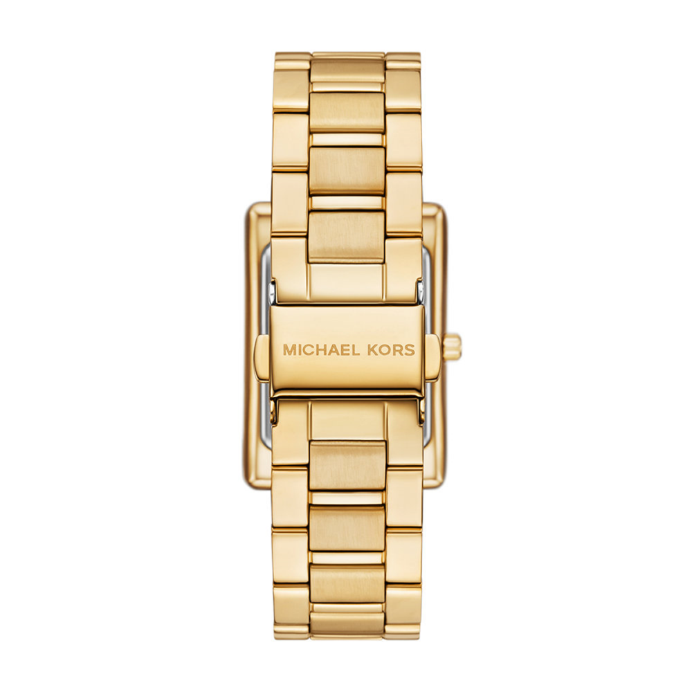 Michael Kors Essex Quartz Gold Dial Analog Stainless Steel Women Watch MK4904