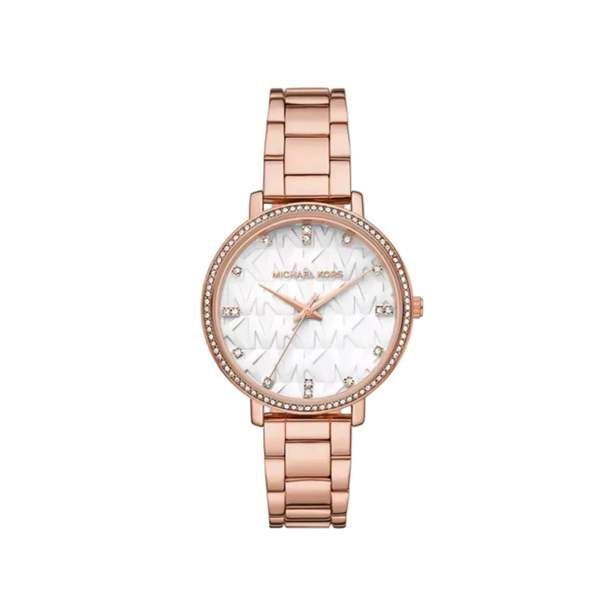 Michael Kors Quartz White Dial Analog Stainless Steel Women Watch MK4917
