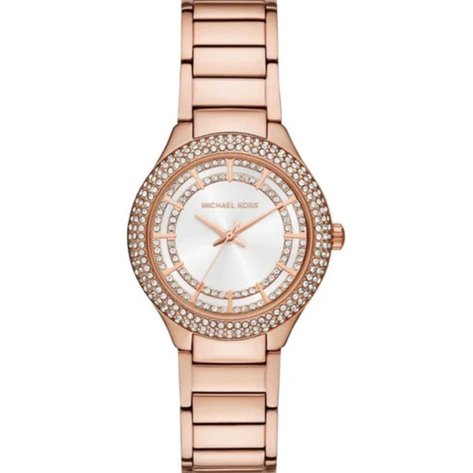 Michael Kors Sylvia Quartz White Round Dial Analog Women's Watch MK4942