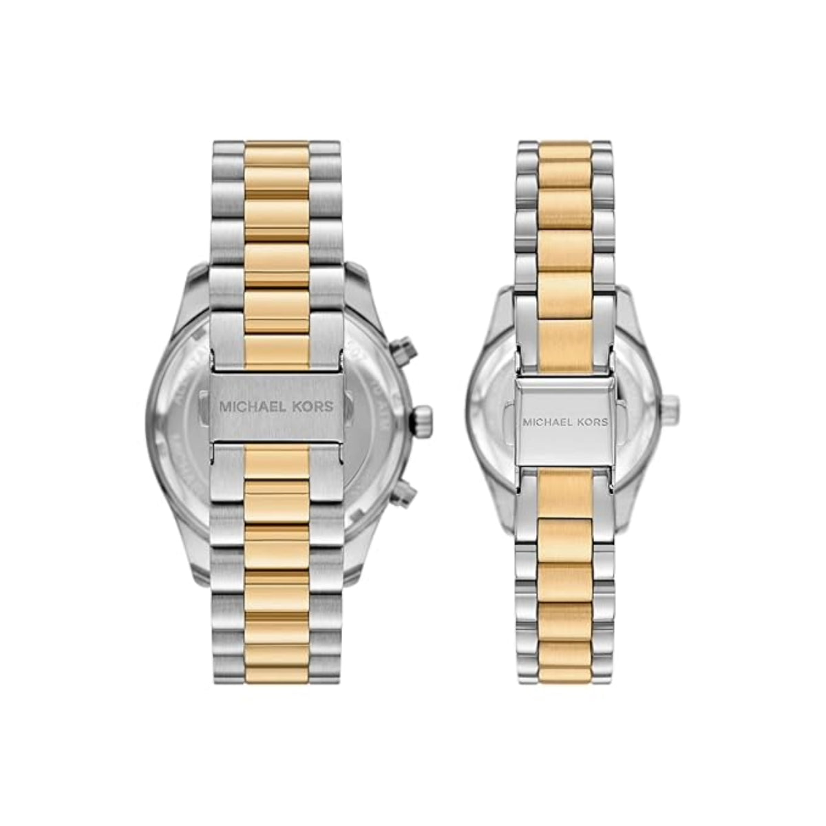 Michael Kors Lexington Quartz White Round Analog Women's Watch MK4952SET