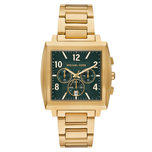 Michael Kors Rhys Quartz Green Dial Chronograph Men's Watch MK9229