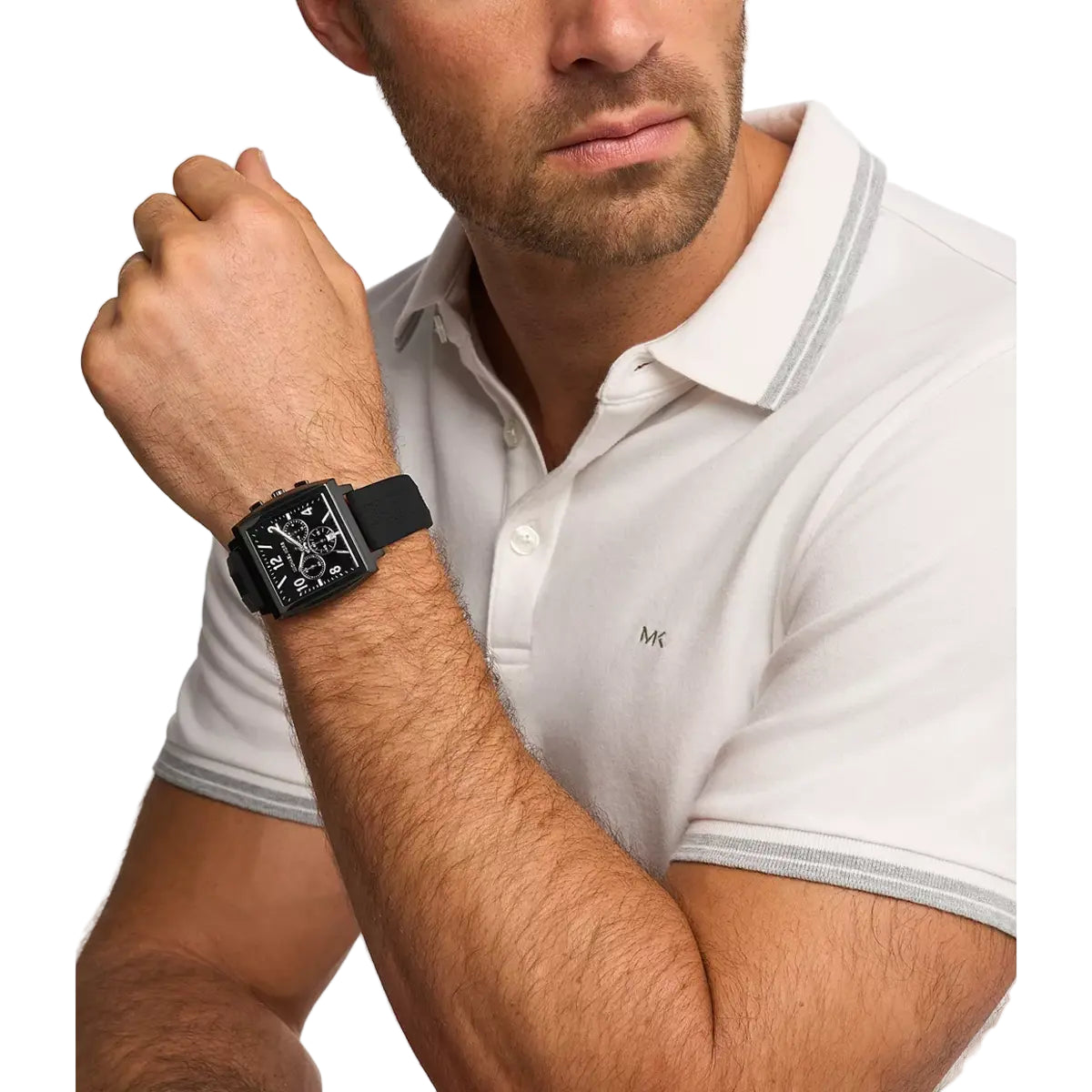 Michael Kors Rhys Black Dial Analog Chronograph Men's Watch MK9233