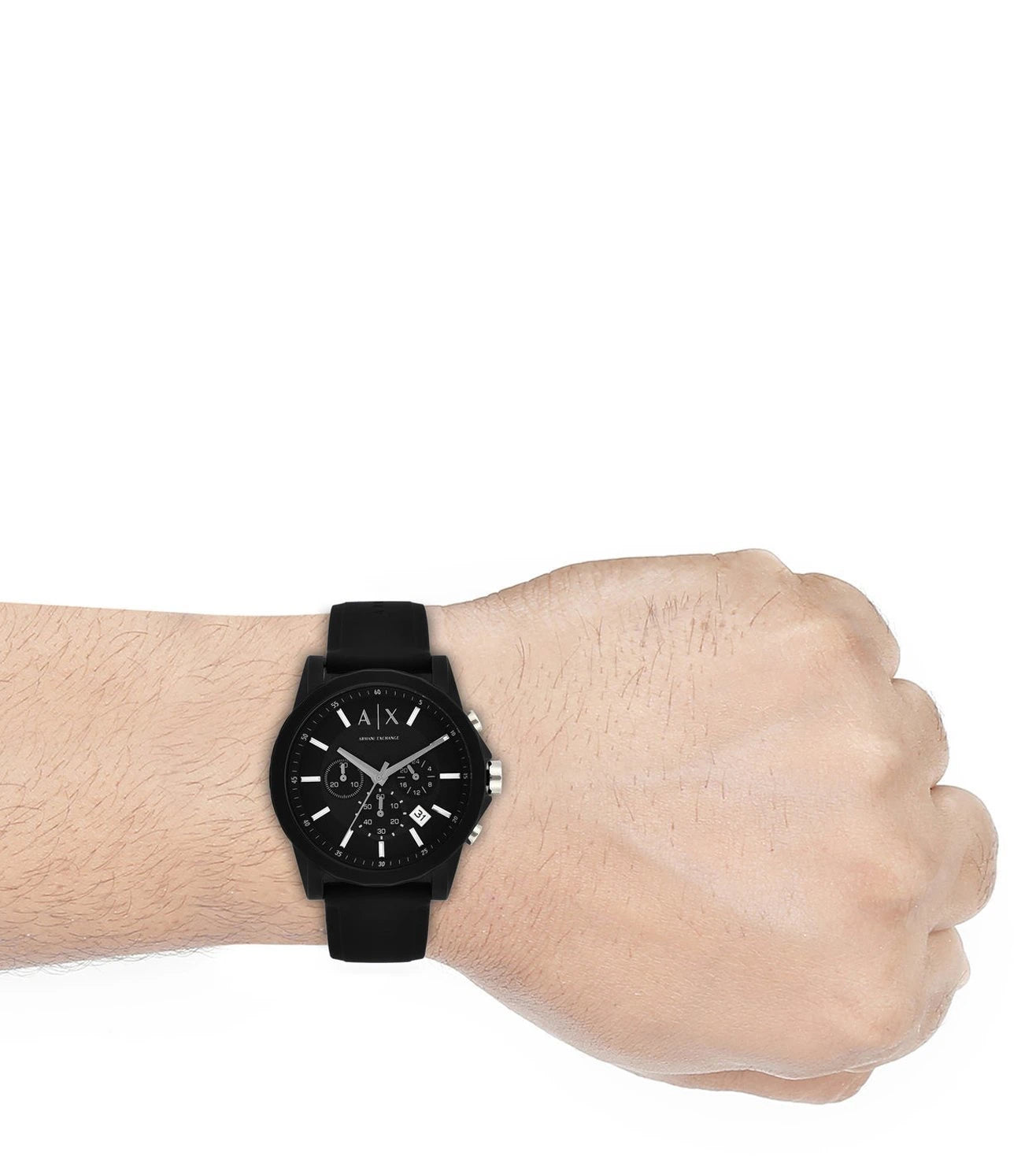 AX1326 | ARMANI EXCHANGE Black Outerbanks Watch For Men