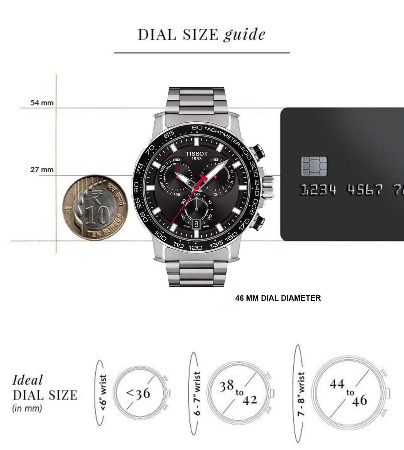 T1256171105100 | TISSOT SUPERSPORT CHRONO Chronograph Watch for Men